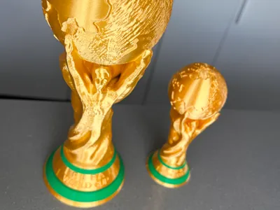 Troféus impressos em 3D