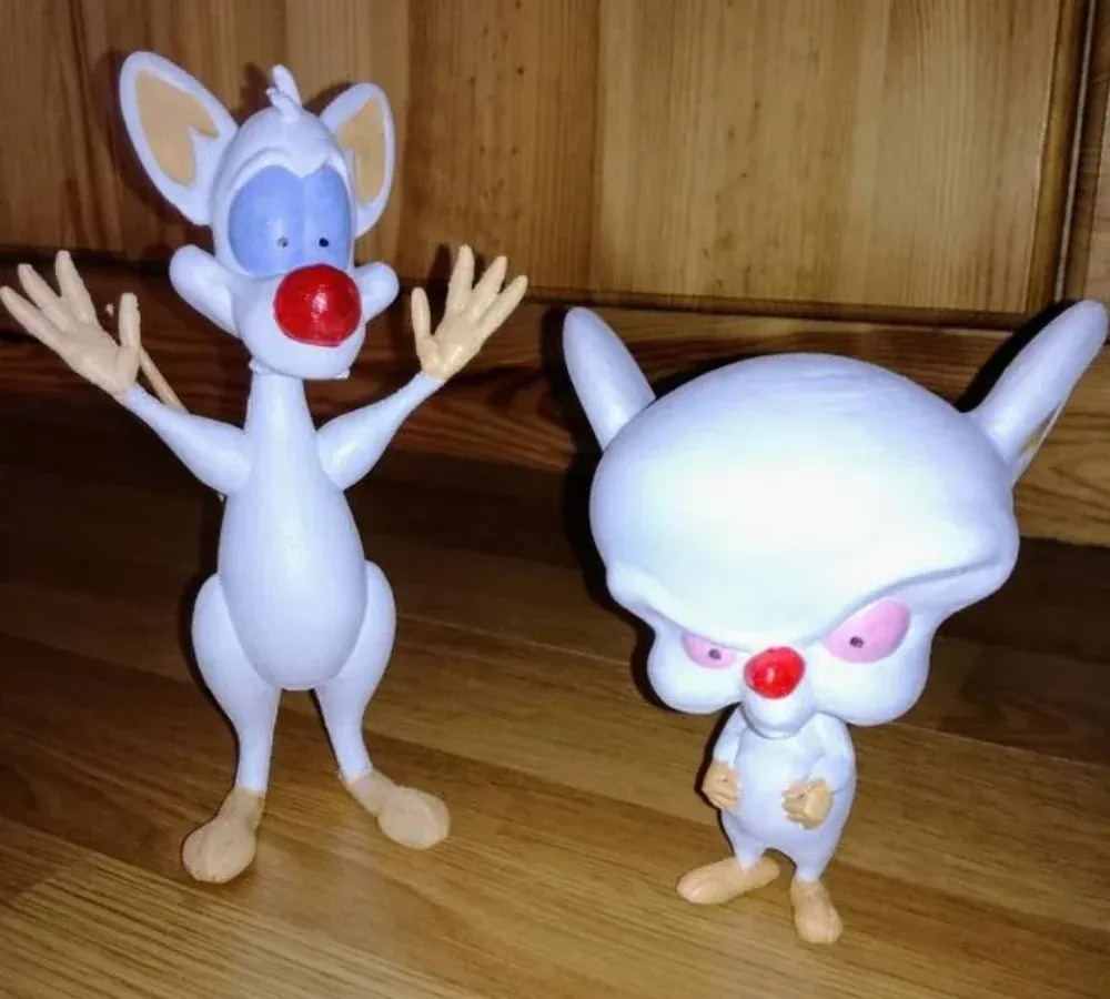 Personagens impressos em 3D
