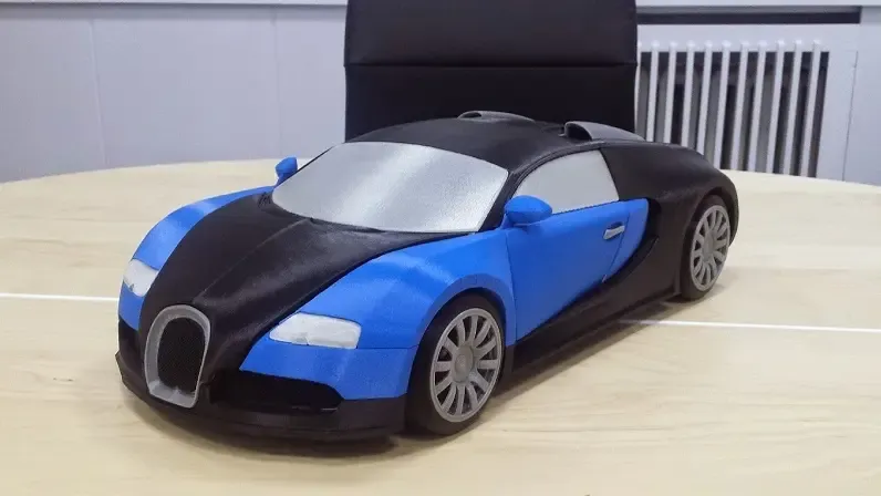 Veículo impresso em 3D